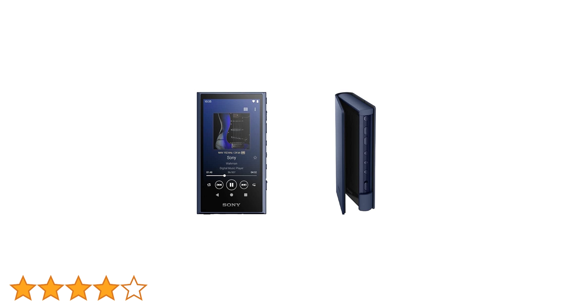 SONY NW-A306 32GB ブルー WALKMAN 純正シリコンケース付 SONY NW-A306 32GB ブルー WALKMAN 純正シリコンケース付 Amazon